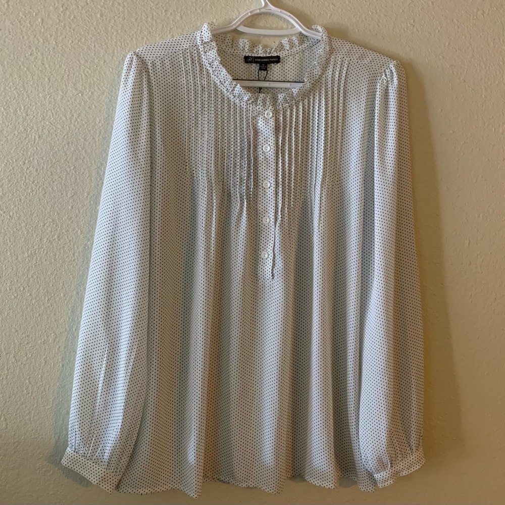 NWT ADRIANNA PAPPEL BLOUSE size Medium